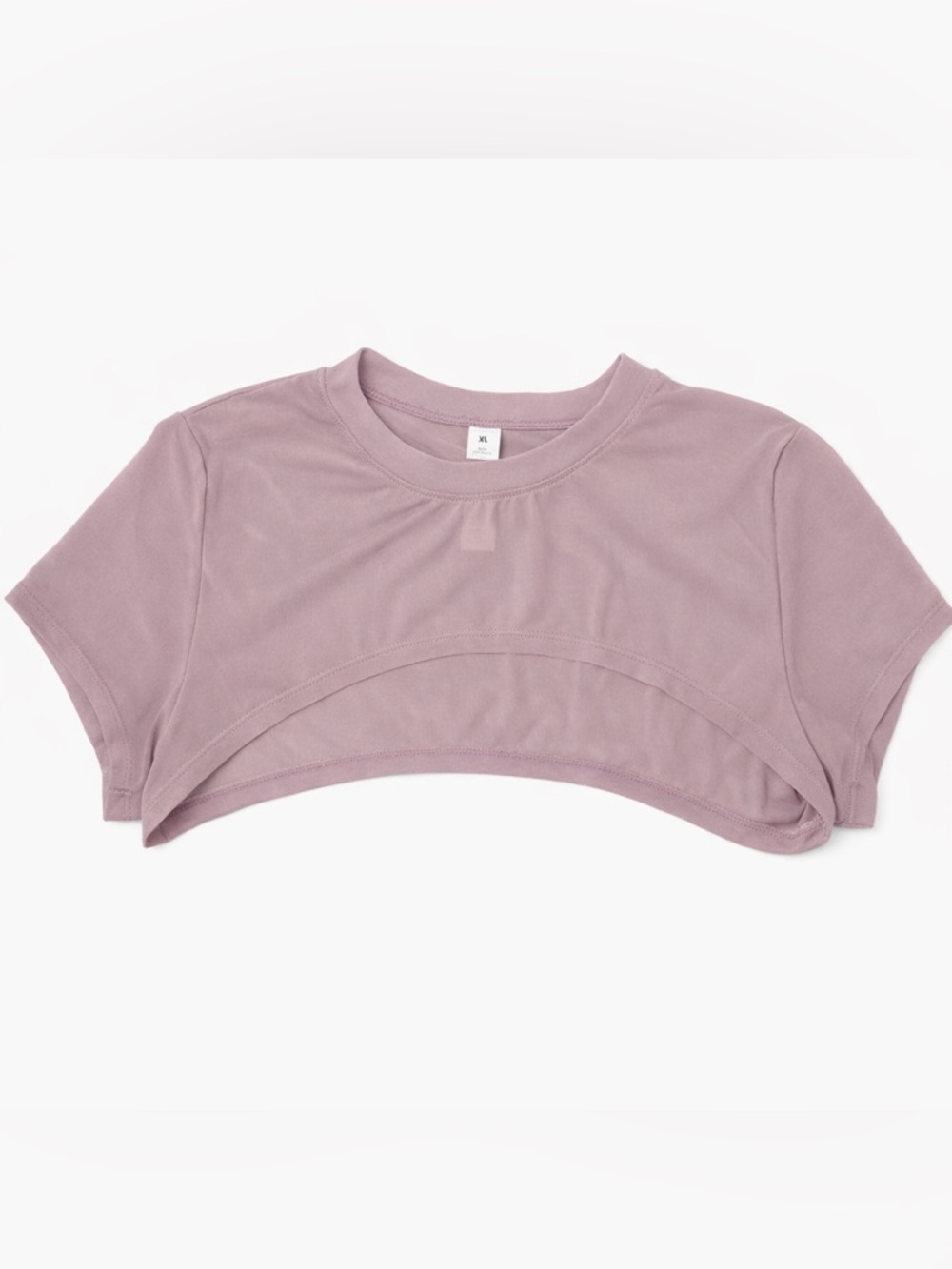 Halara Mauve Mesh Cropped Shrug Top - XL - Picture 2 of 3